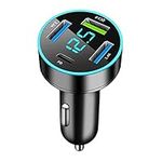 Car Charger USB C Car Adapter, 4 Po