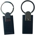 13.56MHZ MIFARE Classic 1K Key Fob RFID Access Tag Black Metal (5)