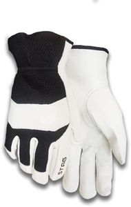 Golden Stag Leather Gloves for Men 211 Small Work Gloves Men Gardening Gloves For men Construction Gloves Yard Gloves Work
