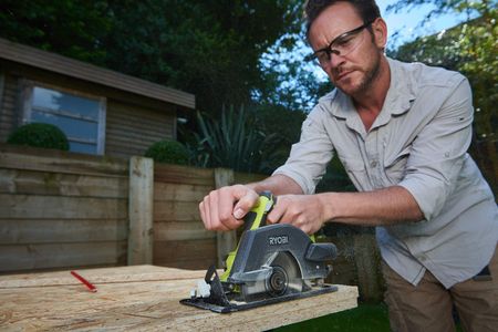 Ryobi 18V ONE+ Cordless 150mm Circular Saw – Bare Tool, Yellow