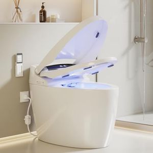 Smart Toilet with Bidet Built In with Warm Water Sprayer and Dryer