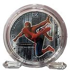 BWR Spiderman Mini Plastic Battery Operated Alarm Clock