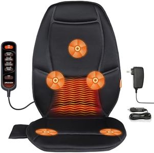 Carshion Massage Seat Cushion With Heat Back Massager