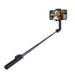 Rollei Smartphone Selfie Tripod: Mini Tripod with Remote Shutter, Height Adjustable up to 65.6 cm. 3-in-1: Tripod, Selfie Stick. Bluetooth, Compact & Sturdy. Ideal for on the go. (Clamp Mount)