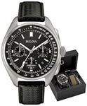 Bulova Men's Designer Watch Leather