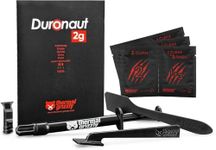 Thermal Grizzly - Duronaut - Enhanced Durability & High Performance Thermal Paste - for Maximum Conductivity While Overclocking CPU/GPU/PS4/PS5/Xbox with 12 Cleaning Wipes 6 Wet & 6 Dry (2g + Wipes)