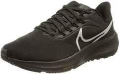 NIKE Women's Air Zoom Pegasus 39 Road Running Shoe, Black/Reflect Silver, 9.5 Size