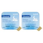 HealthAid Unwind Thisolves Mouth Dissolving Strips 60 Oral Strips| With Suntheanine to Reduce Stress & Enhance Sleep Quality| Contains Lavender & Hibiscus Extract |Non-Habit Forming Sleep Strip