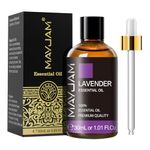 MAYJAM Lavender Essential Oils 30ML, Lavender Oils for Diffuser, Humidifier, DIY, Home, Wardrobes