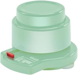 ITSYHPRO 2 Holes Puncher for Binder Mushroom Planner Discbound Hole Punch Paper Punches for Disc Scrapbook Supplies(Light Green)