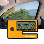 Labs Tint Meter Works on Side Windows, Digital Tint Solar Film Car Transmission Meter with Automatic Calibration, 3-in-1 Solar Film Meter VL UV IR Detection, for Automotive Window Tint Shop Stay Legal