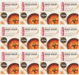 Yutaka Awase Miso Soup 50g (Pack of 12, 36 Sachets) | Instant Japanese Soup with Red & White Miso and Bonito Dashi | Authentic Umami Flavour | Ready in Minutes