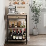 X-cosrack Coffee Bar Cart with Stor