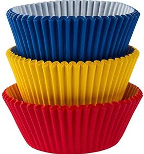 Amscan Cupcake Case, Rainbow, 75 Pieces