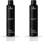 Schwarzkopf Professional OSIS+ Session Label Flexible Hold Hairspray | 300ml, Black (Pack of 2)