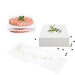 GOURMEO® Burger Paper/Sheet Baking Paper for Burger Press Diameter 14 x 14 cm Pack of 1000 - Non-Stick Baking Paper/Separating Paper for Perfect Hamburgers, Cheeseburgers - for Barbecuing