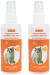 MILYKZI Cat Deterrent Spray, Natural Anti-Scratch Cat Spray, Non-Toxic, Alcohol-Free, Prevent Scratching, Digging & Chewing, Pet Behavior Training Spray, Keep Cats Away from Furniture - 2pack*100ml