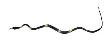 NPRC Rubber Snake Pretend Trick Toy Garden Props, Multicolor