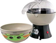 Uncanny Brands Star Wars The Mandalorian Popcorn Maker- Baby Yoda Kitchen Appliance