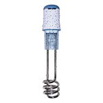 Havells Plastic Hb15 1500 watts Immersion Heater|Isi Mark Heavy Duty 3 Pin Moulded Plug,Touch Protection Cover|Waterproof,Heating Indicator,Nickel Plating,Warranty: 2 Year Comprehensive|(White Blue)