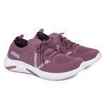 ASIAN Women's Vanilla-12 Mauve Casual Walking Shoes UK-5