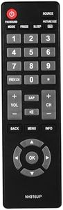 TV Remote Control NH315UP for Sanyo Smart TV FW43D25F FW50D36F FW55D25F FW32D06F