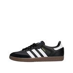 adidas Adidas Samba Og B75807, Men's Low-Top Sneakers, Black (Core Black/Ftwr White/Gum5 Core Black/Ftwr White/Gum5), 8 UK (42 EU)