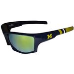 NCAA Siskiyou Sports Fan Shop Michigan Wolverines Edge Wrap Sunglasses One Size Team Color