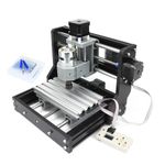 RATTMMOTOR CNC 1610 PRO 3 Axis GRBL Control DIY Mini CNC Router Machine Kit with Offline Controller and 14pcs ER11 Collets for Cutting Wood, Plastic, Acrylic, PVC, PCB