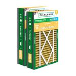 Filterbuy 16x25x3 Air Filter MERV 11 Allergen Defense (2-Pack), Pleated HVAC AC Furnace Air Filters Replacement for Trion Air Bear 255649-101 (Actual Size: 15.63 x 24.13 x 3.00 Inches)