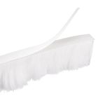 uxcell Weather Stripping Brush, 26ft L x 0.35" W x 0.9" H Self-Adhesive Seal Weatherstrip Sweep Brush White for Door Window