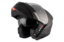 MT Motorcycle Helmet - Modular Flip Front - ECE 22.06 - MT Genesis SV Solid A1 Matt Black S