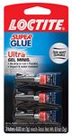 Loctite 1906107 Super Glue Ultra Gel Minis, Clear, 3-0.03 Oz. Squeeze Tubes Per, 1 Pack