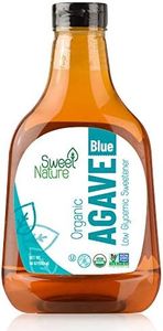Sweet Nature, Blue Agave Nectar Sweetener Organic Non GMO Low Glycemic 46 OZ,