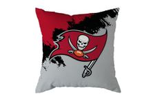 Great Branding NFL Kissen Tampa Bay Buccaneers Football Cushion Brush Pillow Sofakissen 50x50cm