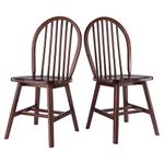 Winsome Windsor 2-Pc Chair Set - Walnut