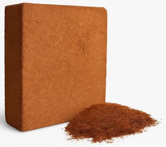 Coco Coir Brick 4kg – Expands to 60 Litres | Organic Coconut Fibre Growing Medium for Plants, Soil Improver, Seed Starting & Potting Mix