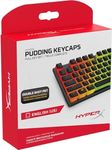 HyperX Pudding Keycaps — Full Set of Keys — PBT — {Black