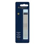 Waterman Ballpoint Pen Refills | Medium Point | Black Ink | 3 Count