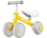 allobebe Baby Balance Bike, Toddler Bikes Bicycle for 12-36 Months for 1 Year Old Girl and boy to Scoot Around with Adjustable Seat Smooth Silent 3 Wheels