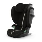 CYBEX Gold child car seat Solution G2 Plus, For ages 3 months to 12 year olds (100 - 150 cm), Max. 50 kg, For cars with and without ISOFIX, Moon Black (Black)