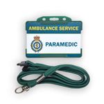 Paramedic Roleplay Children's Novelty ID Card & Lanyard - Paramedic Role play - Ambulance Service - Medical Pretend Play - Imaginary Play