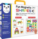 Fun Magnetic Shapes (junior) : Type 2 with 58 magnetic shapes, 200 pattern book, magnetic board and display stand