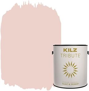 KILZ TRIBUTE Paint & Primer, Interior, Eggshell, Flapper Pink, 1 Gallon