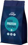 80% Protein Soya Crispies - High Protein for Adults and Kids - Healthy, Gluten Free Vegan Snack - Low Fat Food, No Sugar Crispies (500g)