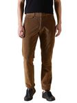 Thomas Scott Men's Slim Fit Trouser (TSB017A_Brown_30)