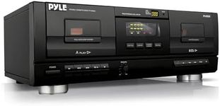 Pyle Dual Stereo Cassette Tape Deck