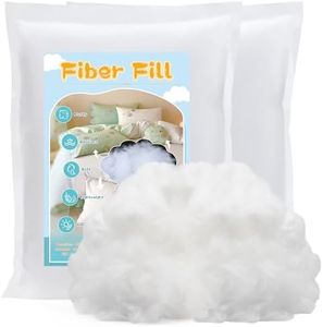 LUNARM 900g/31.8oz Premium Ployester Stuffing, High Resilience Polyfill Stuffing, Stuffing for Pillow, Soft and Warm Fiberfill Stuffing for Cushions and Handicrafts