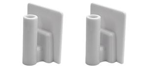 KOLEOLL 2 Pack 241779401 Refrigerator Door Mullion Hinge Compatible with Frigidaire Electrolux Kenmore Replaces 1512662 AP4393564 PS2358752