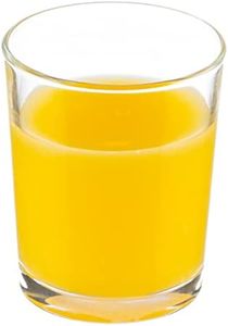 Vikko 5 Ounce Small Juice Glasses, Heavy Base Glassware, Cups for Drinking Orange Juice, Water, Kids Glass Drinking Glasses for Tasting, 5 oz Juice Glass, Set of 12 Clear Glass Tumblers